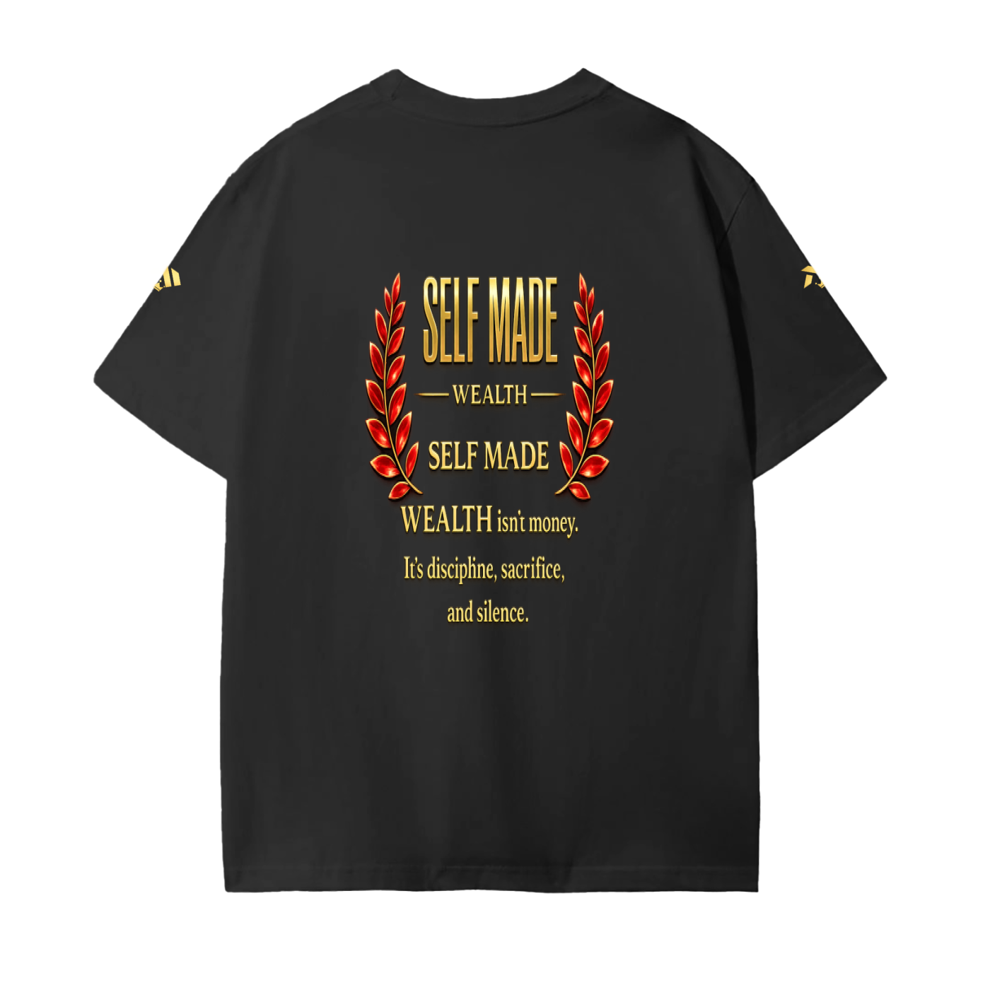 limited edition,unisex fashion,motivational clothing,entrepreneur wear,urban fashion,quiet confidence,discipline mindset,statement t shirt,high fashion tee,premium print