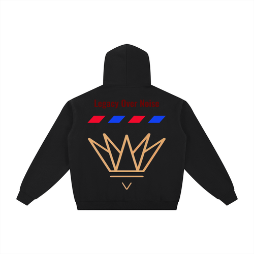 kanute royal hoodie,luxury streetwear hoodie,designer black hoodie,royal mindset clothing,legacy over noise hoodie,high end streetwear,premium zip hoodie,urban luxury fashion,unisex luxury hoodie,minimal luxury streetwear