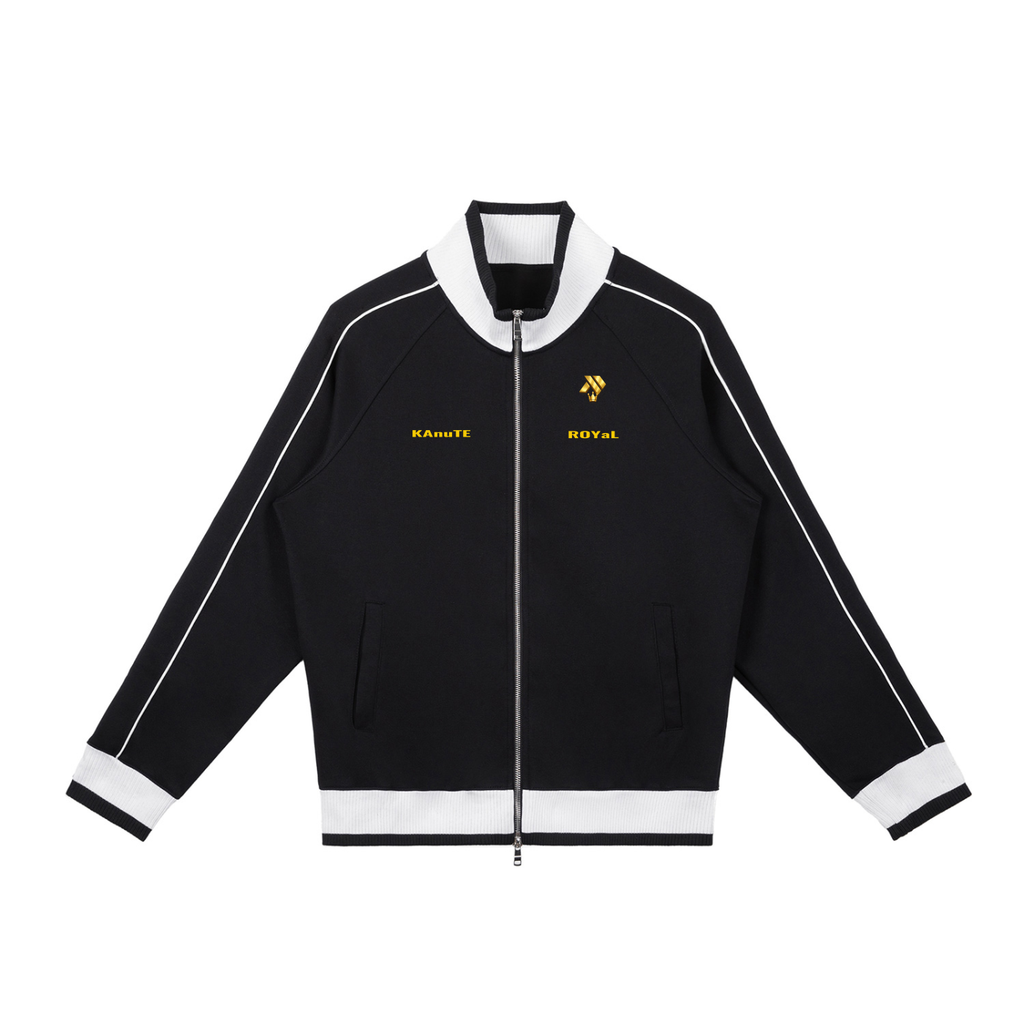 Luxury Streetwear,Premium Track Jacket,Sport Luxury,Black Gold Collection,Kanute Royal Signature,Built Different Collection,Urban Luxury,Unisex Designer Wear,Premium Essentials,Royal Identity Series