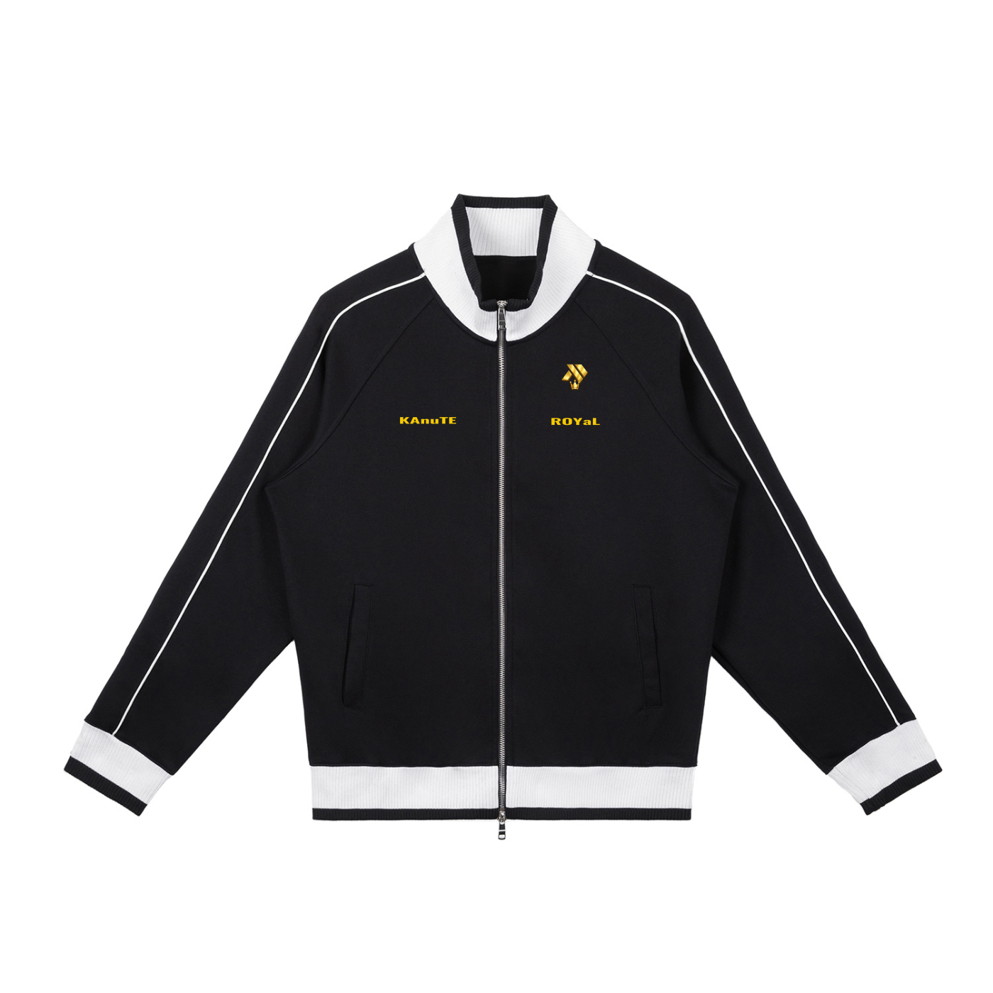 Luxury Streetwear,Premium Track Jacket,Sport Luxury,Black Gold Collection,Kanute Royal Signature,Built Different Collection,Urban Luxury,Unisex Designer Wear,Premium Essentials,Royal Identity Series