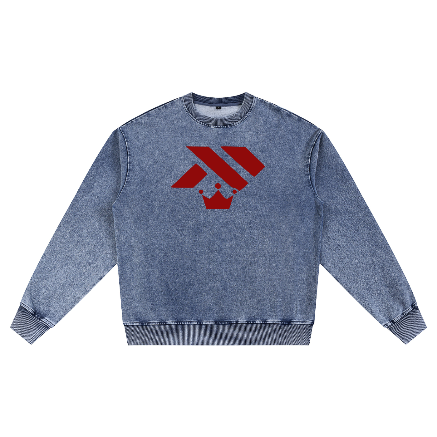 luxury crewneck,designer sweatshirt,washed black crewneck,premium streetwear,luxury streetwear brand,royal discipline sweatshirt,heavyweight crewneck,high end streetwear,paris streetwear style,fear of god style crewneck