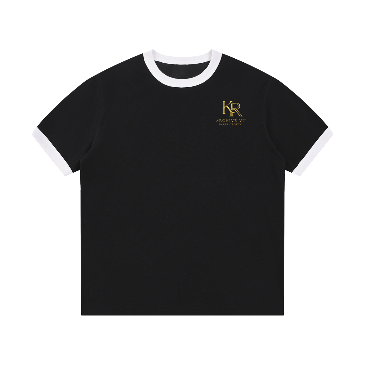 ARCHIVESERIES,LUXURYFASHION,PREMIUMTSHIRT,DESIGNERTEE,BLACKTSHIRT,GOLDDETAIL,HIGHFASHION,PARISSTYLE,TOKYOSTYLE,NEWYORKSTYLE,ARCHITECTURAL,COLLECTORSEDITION,CONTEMPORARYLUXURY,QUIETLUXURY,MENSFASHION,WOMENSFASHION,STATEMENTPIECE