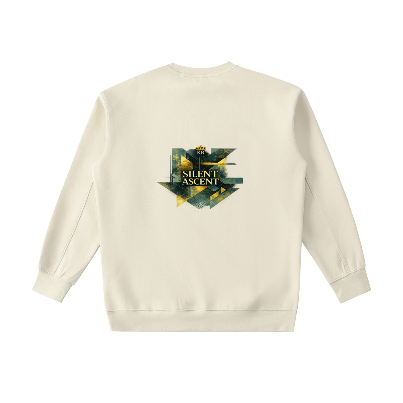 luxury crewneck,designer sweatshirt,black gold sweatshirt,minimalist luxury clothing,quiet billionaire aesthetic,premium streetwear,high end crewneck,elevated streetwear,modern luxury fashion,heavyweight sweatshirt