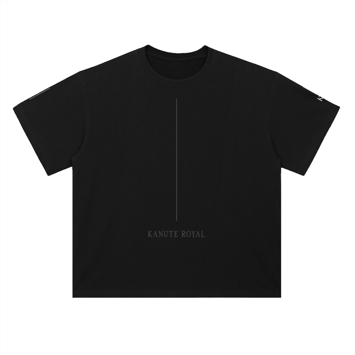 KANUTE ROYAL Archive Series VII Luxury T-Shirt | Black & White Premium Designer Tee